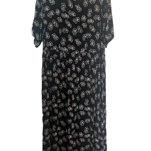 Maxi loose fit granny country core pockets beach coastal Daisy dress - Picture 1 of 3